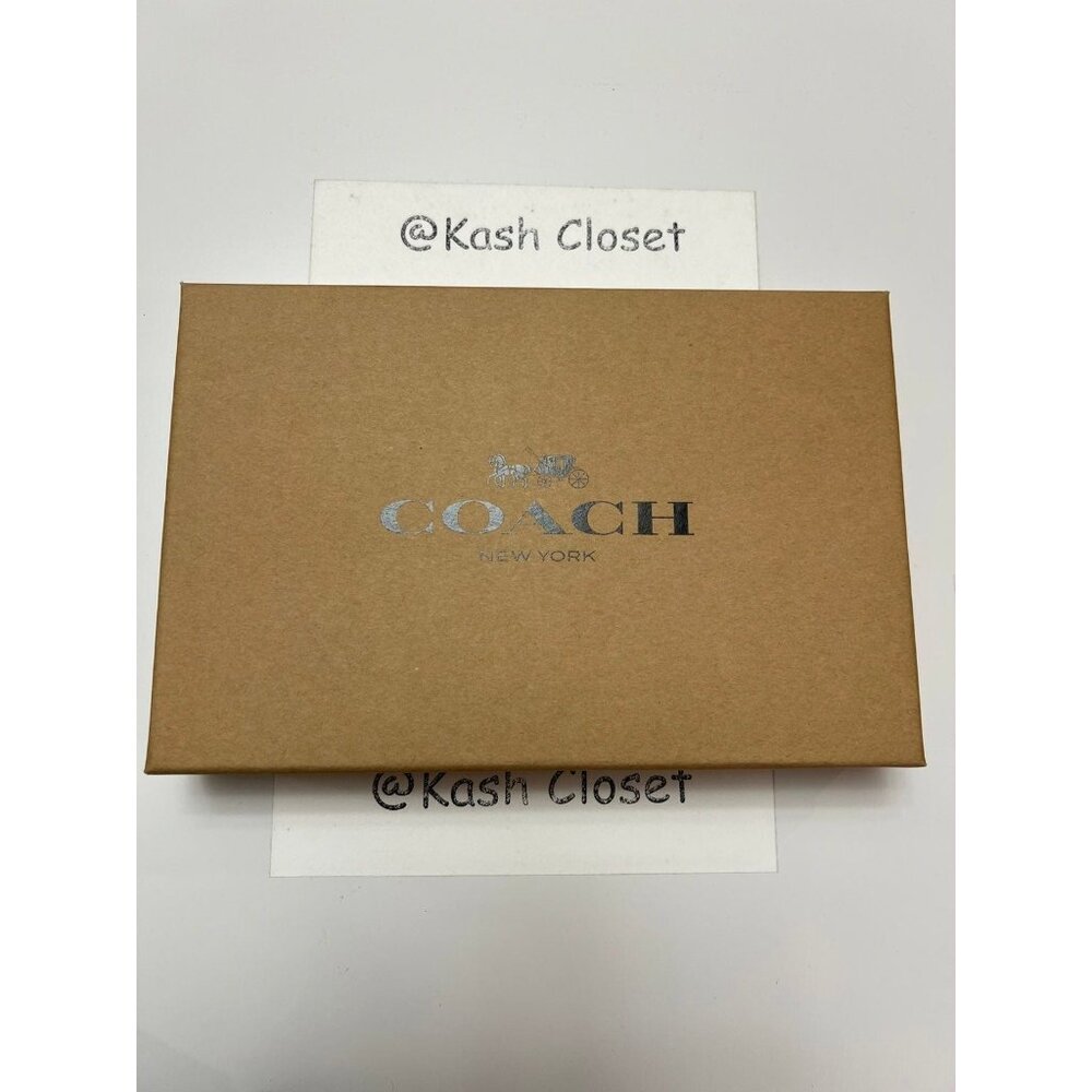 Coach Mens Wallet Set 3 In 1 Boxed Gift Set In Signature Canvas - Picture 9 of 9